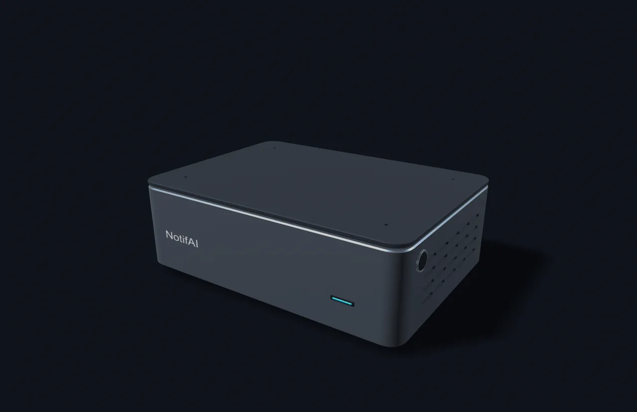 N-Box ensamblado, dispositivo físico de IA local